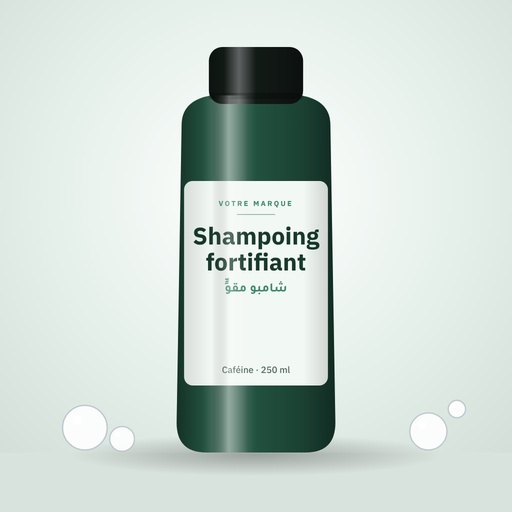 Shampoing fortifiant caféine