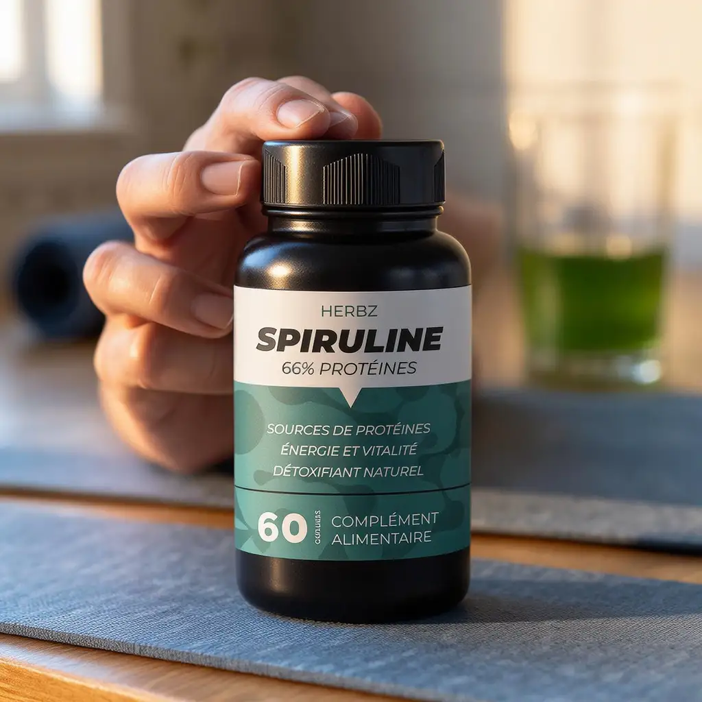 SPIRULINE 60 CAPSULES (SUPER FOOD)