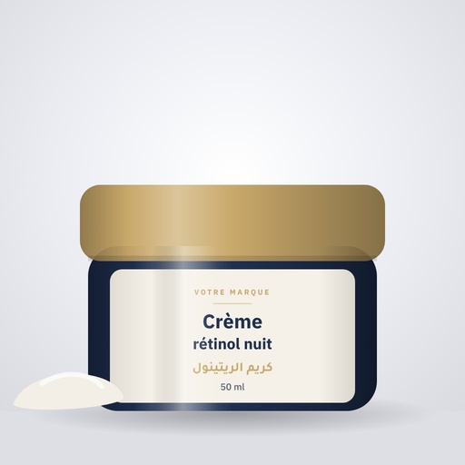 Crème de nuit au rétinol